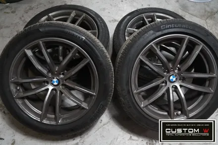 BMW G30 530i M팩 662M 18인치 블랙유광 휠도색 커스텀W / 용인 처인구