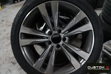 벤츠 W222 S500 20인치  휠 상처 수리  다이아몬드 커팅 휠 복원. / 용인 처인구