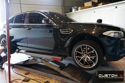 BMW F10 520D BBS휠 블랙유광 휠도색 / 용인 처인구