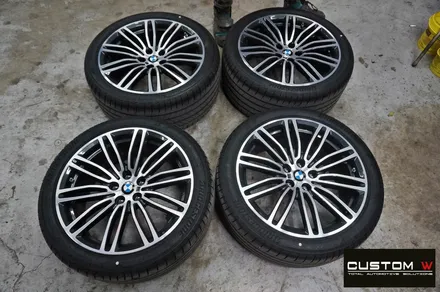 BMW G30 530i 664M 19인치 블랙유광 휠도색 / 용인 처인구
