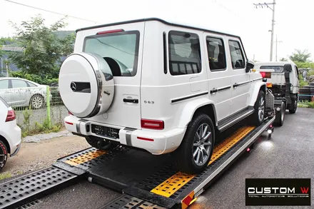 벤츠 신형 G63 AMG 무광블랙(맷블랙) 휠도색 / 용인 처인구
