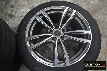 BMW 6GT 630d 19인치 블랙유광 휠도색 / 용인 처인구