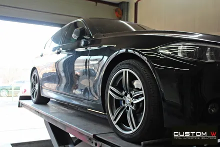 BMW 530d 휠 상처 수리 후 고스트 크롬 휠도색 / 용인 처인구