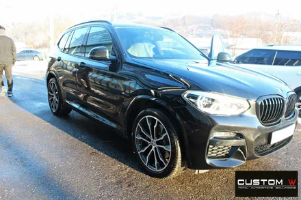 BMW X3 30d 20인치 블랙유광 휠도색 / 용인 처인구