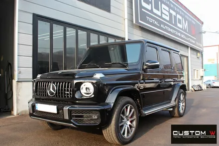 벤츠 G63 AMG (G바겐) 블랙유광 휠도색 / 용인 처인구