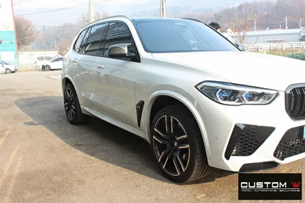 BMW F95 신형 X5M 21인치 블랙유광 휠도색 / 용인 처인구