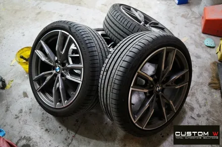 BMW G20 M340i 블랙유광 휠도색 / 용인 처인구
