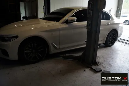 BMW G30 530i 662M 휠 상처 수리 후 고스트 크롬 휠도색 / 용인 처인구