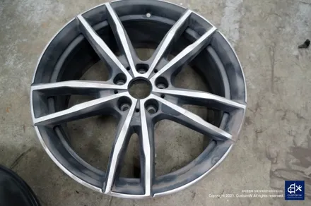 BMW 330i 블랙유광 휠도색 + 캘리퍼 허브 방청 / 용인 처인구