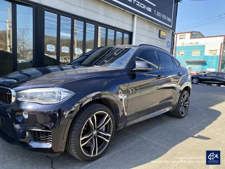 BMW X6M 휠수리 박리 후 블랙유광 휠도색 / 용인 처인구