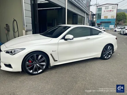 인피니티 Q60s 휠수리 후 건메탈 휠도색 / 용인 처인구