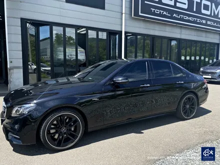 벤츠 E53 AMG 휠수리 후 매트 블랙 실버 투톤 휠도색 / 용인 처인구