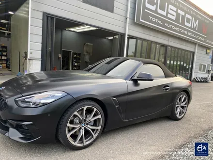 BMW Z4 20i 블랙유광 휠도색 & 레드 캘리퍼 도색 / 용인 처인구