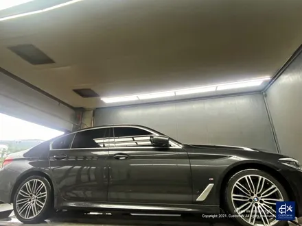 BMW G30 530e 664M 휠수리 후 블랙유광 휠도색 / 용인 처인구