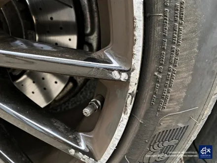 벤츠 GT43 AMG 휠수리 후 블랙실버 투톤 휠도색 / 용인 처인구