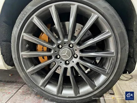 벤츠 S350d 휠수리 후 고스트크롬 휠도색 / 용인 처인구