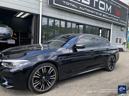 BMW F90 M5 706M 휠수리 후 블랙유광 휠도색 / 용인 처인구