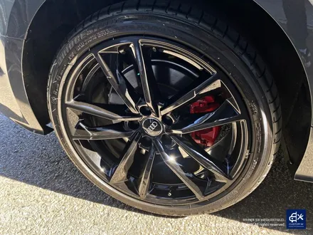 아우디 A5 휠수리 후 블랙유광 휠도색 / 용인 처인구