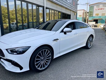 벤츠 GT43 AMG 휠수리 후 블랙실버 투톤 유광 휠도색 / 용인 처인구
