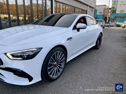 벤츠 GT43 AMG 블랙실버 투톤 유광 휠도색 / 용인 처인구