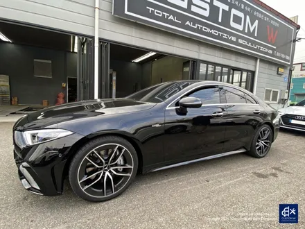 벤츠 CLS53 AMG 투톤 유광 휠도색 + 레드 캘리퍼 도색 / 용인 처인구