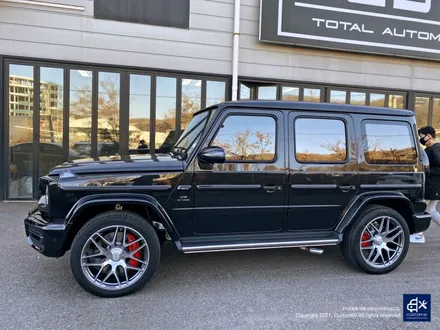 벤츠 G63 AMG G바겐 블랙 실버 무광 투톤 휠도색 / 용인 처인구