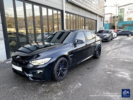 BMW M3 437M 휠수리 후 블랙 유광 휠도색 / 용인 처인구