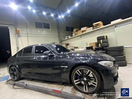 어디서부터 잘못된건지...BMW M3 437M 박리 후 블랙유광 휠도색 / 용인 처인구