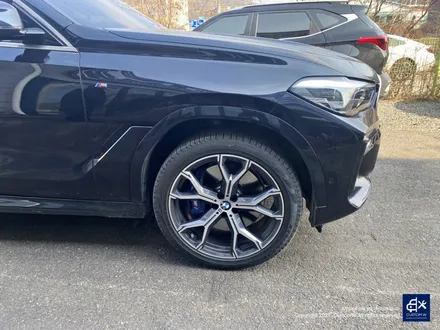 BMW G06 X6 블랙유광 휠도색 + 레드 캘리퍼 도색 / 용인 처인구