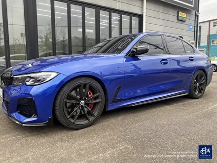 기존 BMW G20 M340i 792M 휠수리 후 블랙유광 휠도색 / 용인 처인구