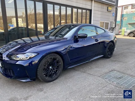 BMW M4 컴페티션 826M 휠수리 후 블랙유광 휠도색 / 용인 처인구