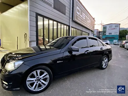벤츠 W204 C220d 휠수리 후 블랙 유광 휠도색 / 용인 처인구