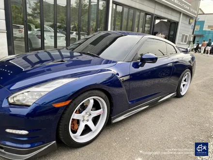 닛산 GT-R 박리 후 블랙유광 휠도색 / 용인 처인구