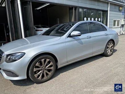 벤츠 E300 휠수리 후 실버 휠도색 휠복원 / 용인 처인구