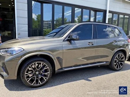 BMW X5M 809M 휠수리 후 블랙유광 휠도색 / 용인 처인구