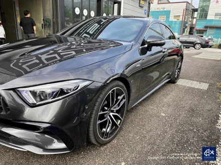 벤츠 CLS53 AMG 투톤 유광 휠도색 + 레드 캘리퍼 도색 / 용인 처인구