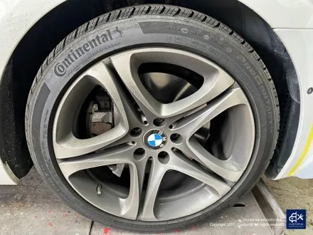BMW 640d 휠수리 후 블랙유광 휠도색 + 레드 캘리퍼 도색 / 용인 처인구