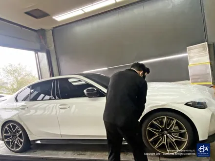 BMW G80 M3 블랙유광 휠도색 + 애시드 그린 캘리퍼 도색 / 용인 처인구