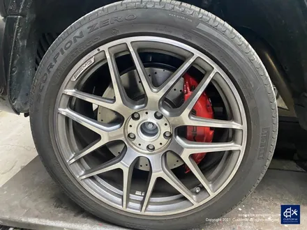 벤츠 G63 AMG G바겐 블랙 실버 무광 투톤 휠도색 / 용인 처인구