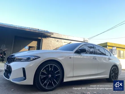 BMW G20 M340i 792M 휠 스크래치 상처 수리 후, 다이아몬드 커팅 복원 / 용인 처인구
