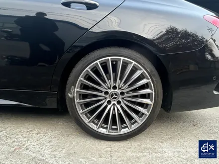 벤츠 신형 C300 AMG LINE (BR206) 19인치 마차휠 상처 수리 후, 다이아몬드 커팅 휠 복원 / 용인 처인구