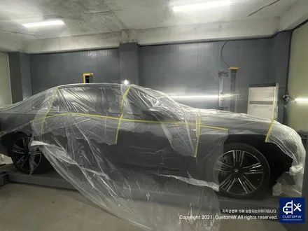 플래그십 전기차 / 럭셔리 대형 세단 BMW I7  레드 캘리퍼 도색 / 용인 처인구