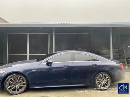 벤츠 CLS53 AMG 휠 상처 수리 후, 하이그로시 블랙 / 유광 검정 휠 도색_! / 용인 처인구