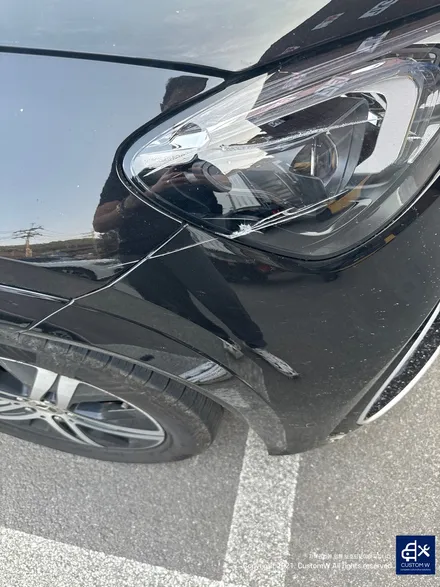 벤츠 V167 GLE300d 멀티빔라이트 레트로핏(순정옵션설치) / 용인 처인구