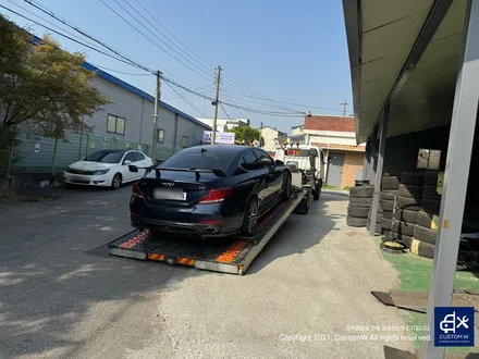 제네시스 G70 19인치  상처 수리 후, 무광 브론즈 휠 도색 / 용인 처인구