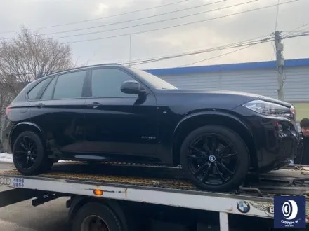 BMW F15 X5 40D 20인치 휠 상처 수리 후, 블랙 유광 휠도색 / 용인 처인구