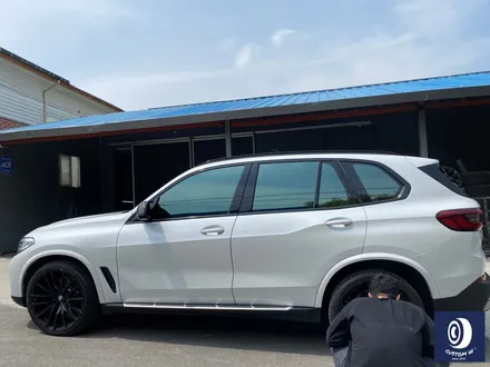BMW G05 X5 22인치 742M 휠 상처 수리 후, 블랙유광 휠 복원 도색 / 재방문 / 용인 처인구