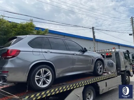 BMW F15 X5 30D 블랙 유광 휠도색 + 부식 제거 후, 캘리퍼 도색 허브 방청 코팅 작업까지_! / 용인 처인구