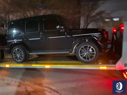벤츠 지바겐(G바겐) G450D 블랙 실버 투톤 유광 휠도색 ( 입출고 과정 포함 ) / 용인 처인구