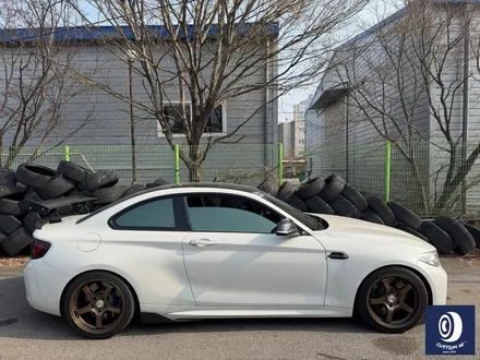 BMW F87 M2 어드반 GT 비욘드 18인치 휠 상처 수리 후, 골드 휠도색 / 용인 처인구